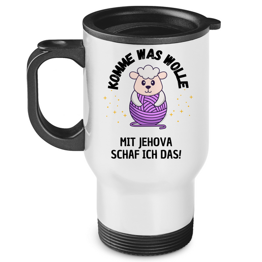 Komme was Wolle - JW Edelstahl-Thermobecher - 2 Farben