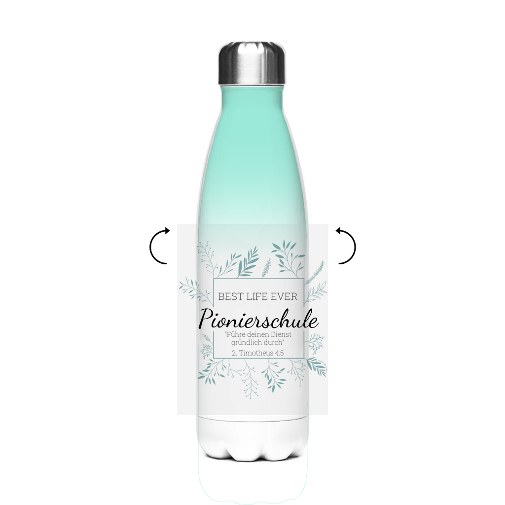 Pionierschule - Best Life Ever - JW Edelstahl-Thermoflasche - Personalisierbar