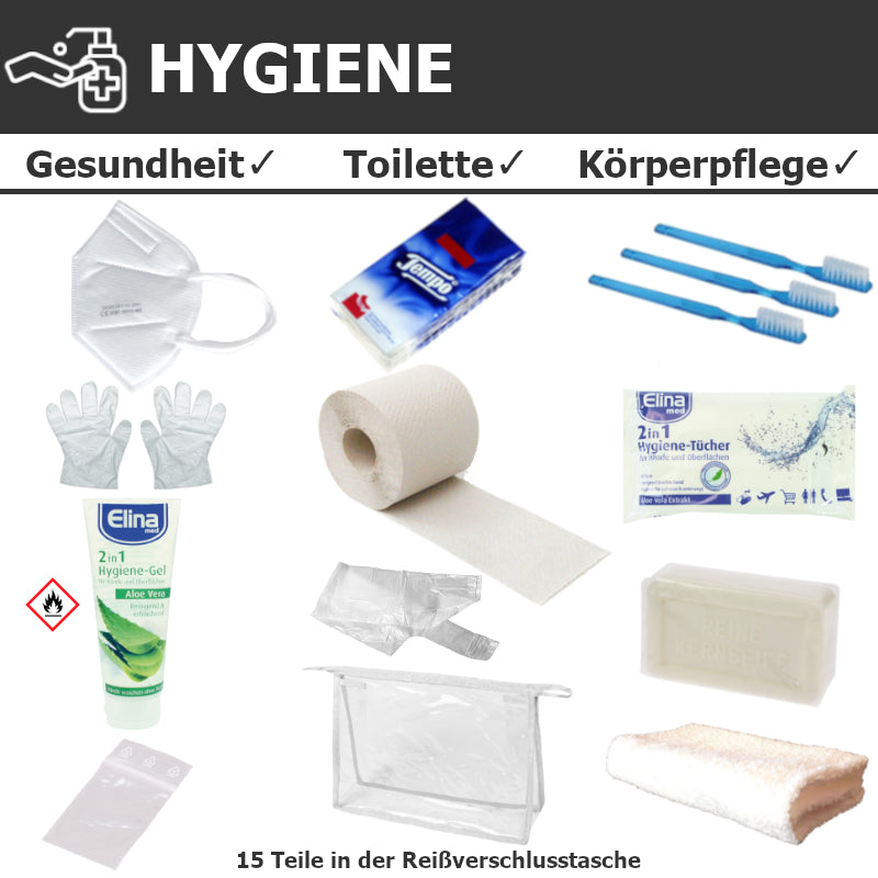 Fluchtrucksack KOMFORT-80 (Notfallrucksack für 1 Person)