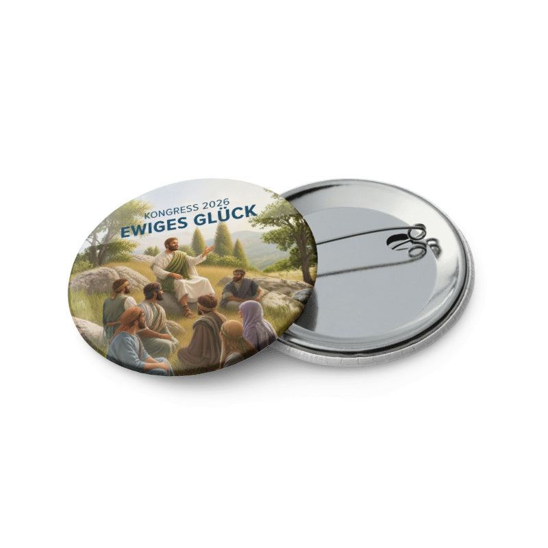 Button - Regionaler Kongress 2026 - Ewiges Glück