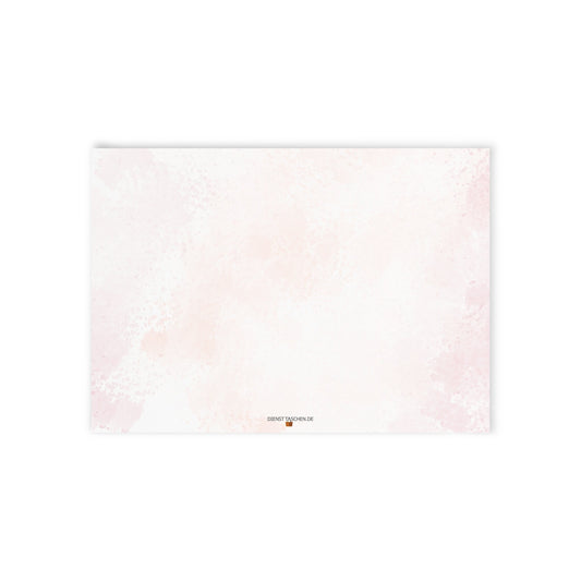 Postkarte zum Pionierdienst Start - Jehovas Segen (Schwester)