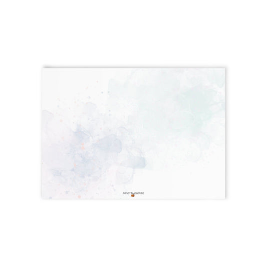 Postkarte zur Pionierdienstschule - Wasserfarben