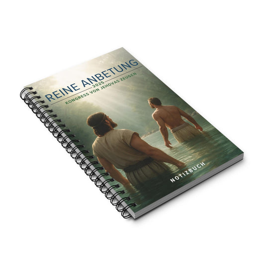 Notizbuch - Regionaler Kongress 2025 - Reine Anbetung