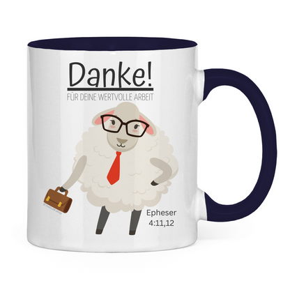 Danke für deine wertvolle Arbeit - JW Tasse - 12 Farben