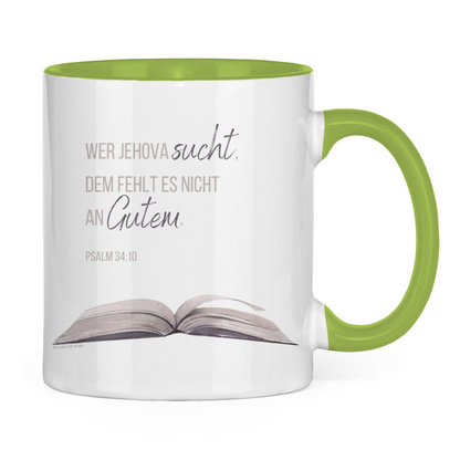 Best Day Ever - JW Tasse zur Taufe - Personalisierbar - 12 Farben