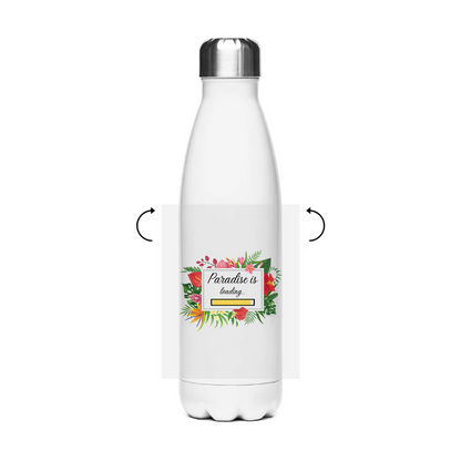 Paradies is loading - JW Edelstahl-Thermoflasche - 7 Farben