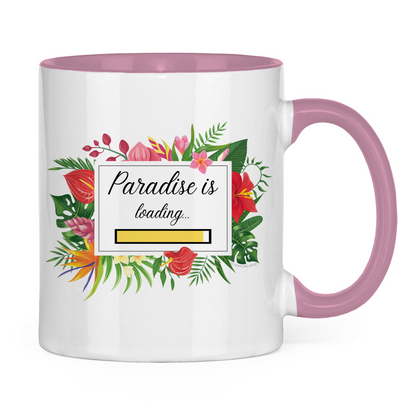 Paradise is loading - JW Tasse Geschenk -  12 Farben
