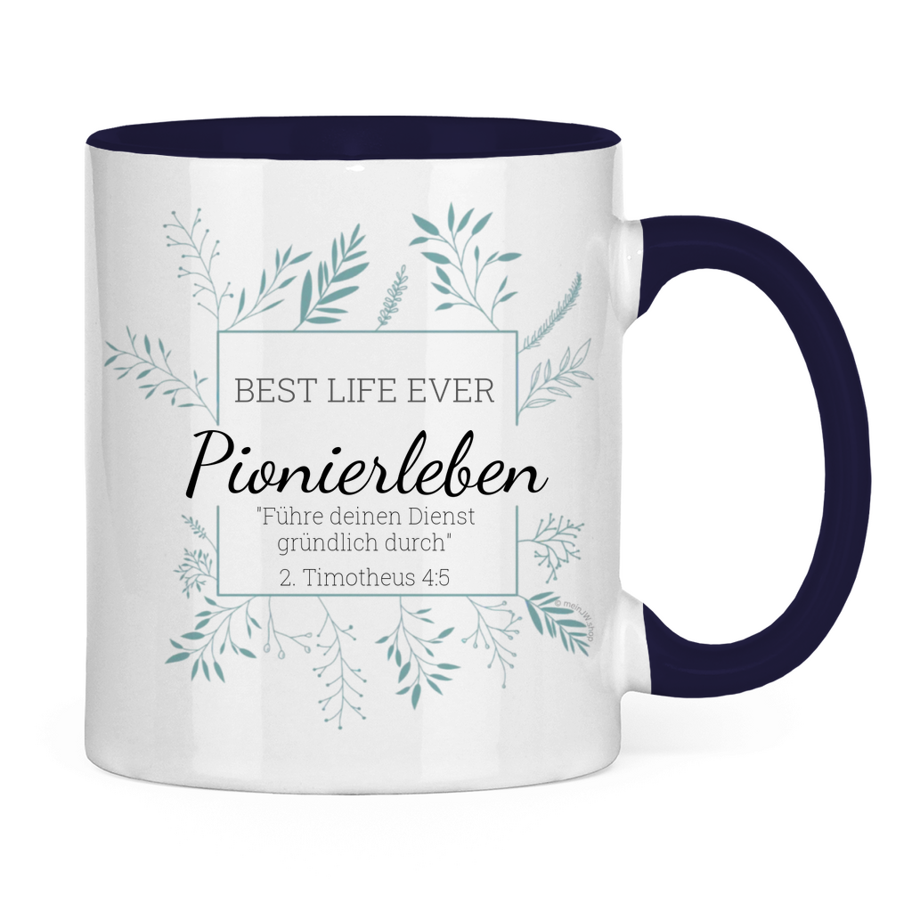 Pionierleben Tasse - JW Tasse Geschenk - Personalisierbar