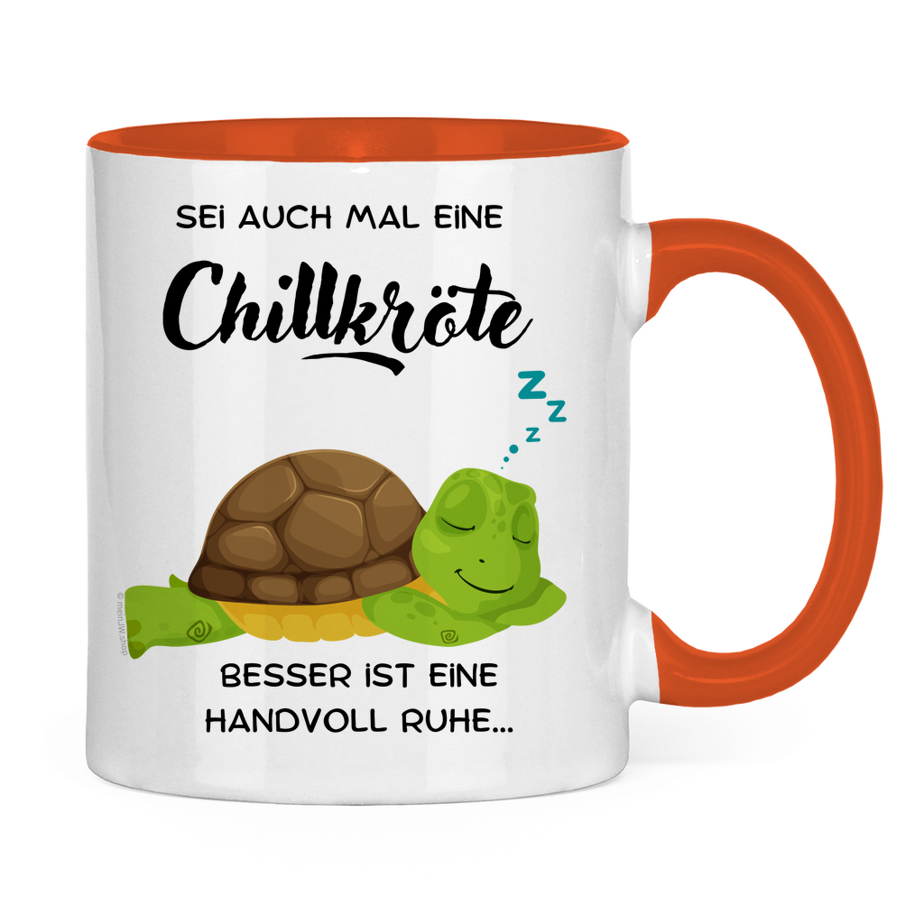 Chillkröte - JW Tasse Geschenk -  12 Farben