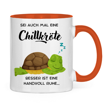Chillkröte - JW Tasse Geschenk -  12 Farben