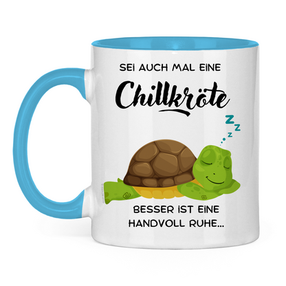 Chillkröte - JW Tasse Geschenk -  12 Farben
