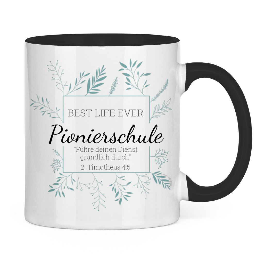 Pionierschule Tasse - JW Geschenk - Personalisierbar