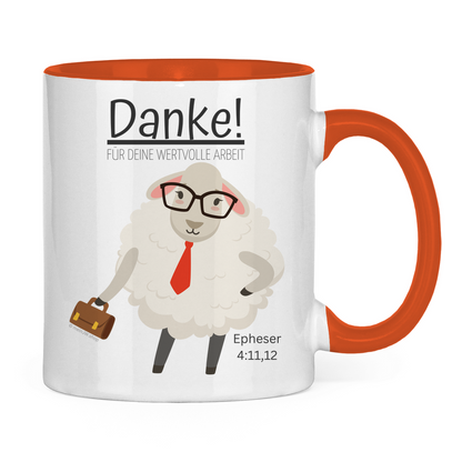 Danke für deine wertvolle Arbeit - JW Tasse - 12 Farben