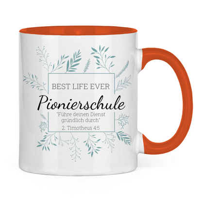 Pionierschule Tasse - JW Geschenk - Personalisierbar