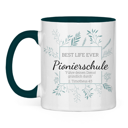 Pionierschule Tasse - JW Geschenk - Personalisierbar