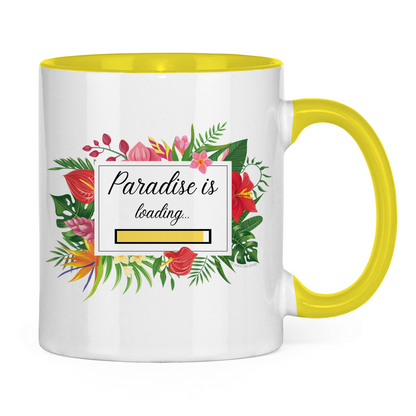 Paradise is loading - JW Tasse Geschenk -  12 Farben