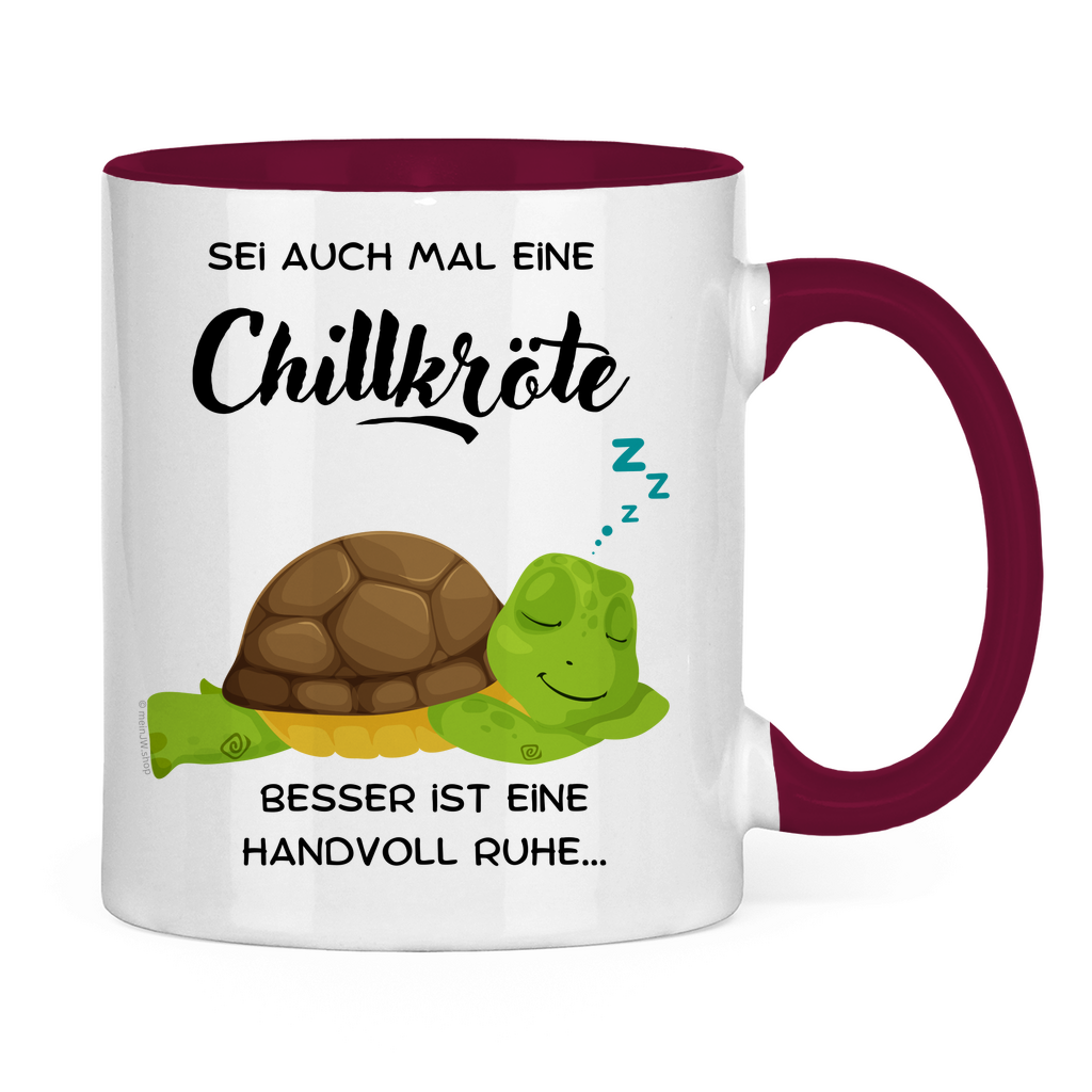 Chillkröte - JW Tasse Geschenk -  12 Farben