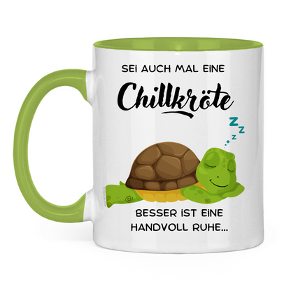 Chillkröte - JW Tasse Geschenk -  12 Farben