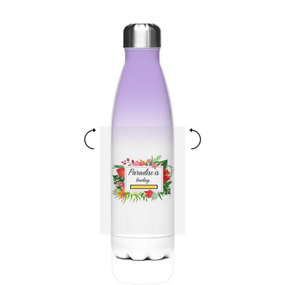 Paradies is loading - JW Edelstahl-Thermoflasche - 7 Farben