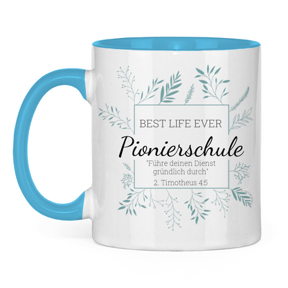 Pionierschule Tasse - JW Geschenk - Personalisierbar