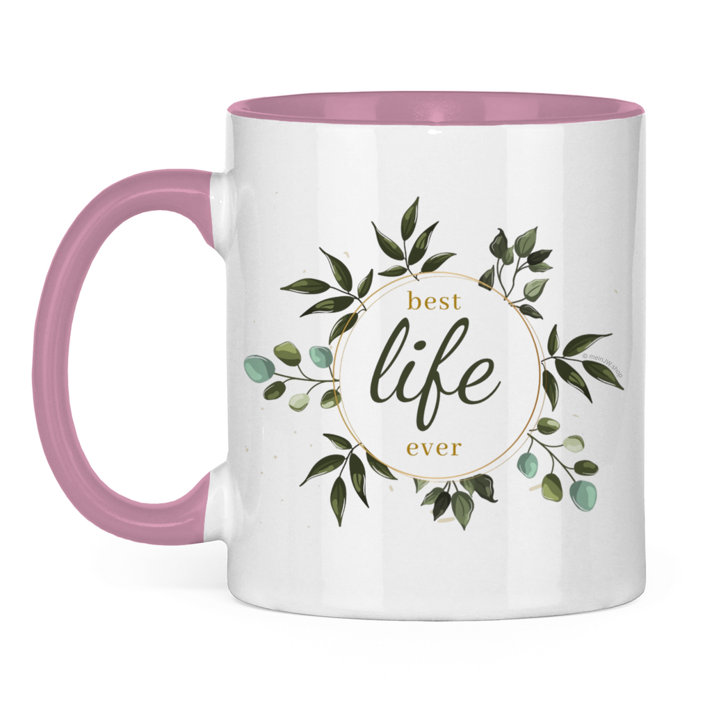 Best Life Ever - JW Tasse Geschenk -  12 Farben