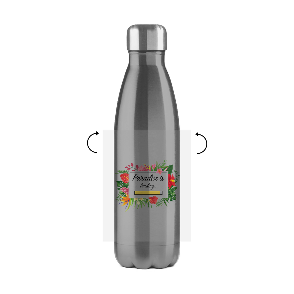 Paradies is loading - JW Edelstahl-Thermoflasche - 7 Farben