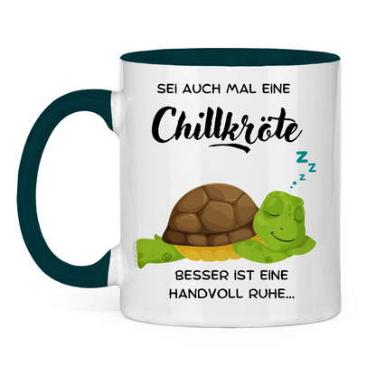 Chillkröte - JW Tasse Geschenk -  12 Farben