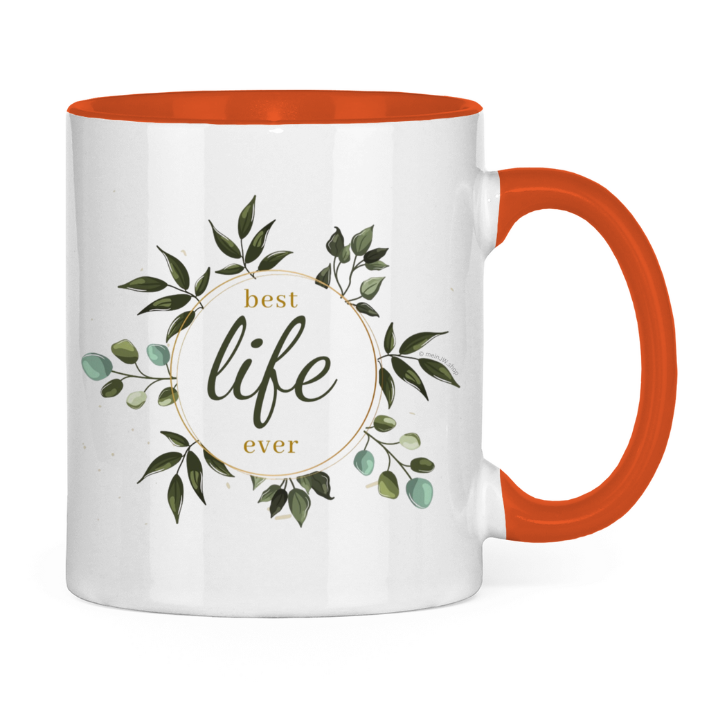 Best Life Ever - JW Tasse Geschenk -  12 Farben