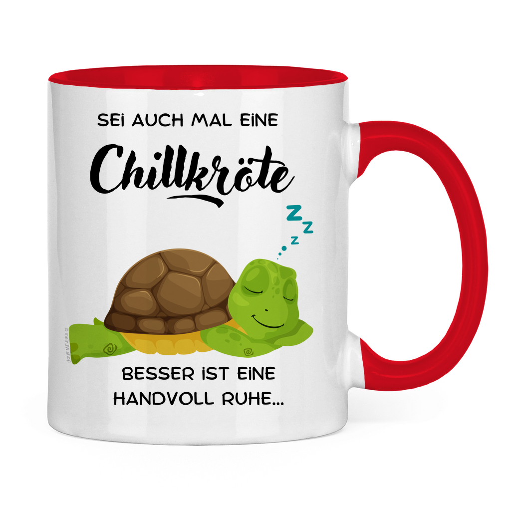 Chillkröte - JW Tasse Geschenk -  12 Farben