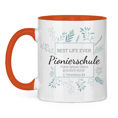 Pionierschule Tasse - JW Geschenk - Personalisierbar