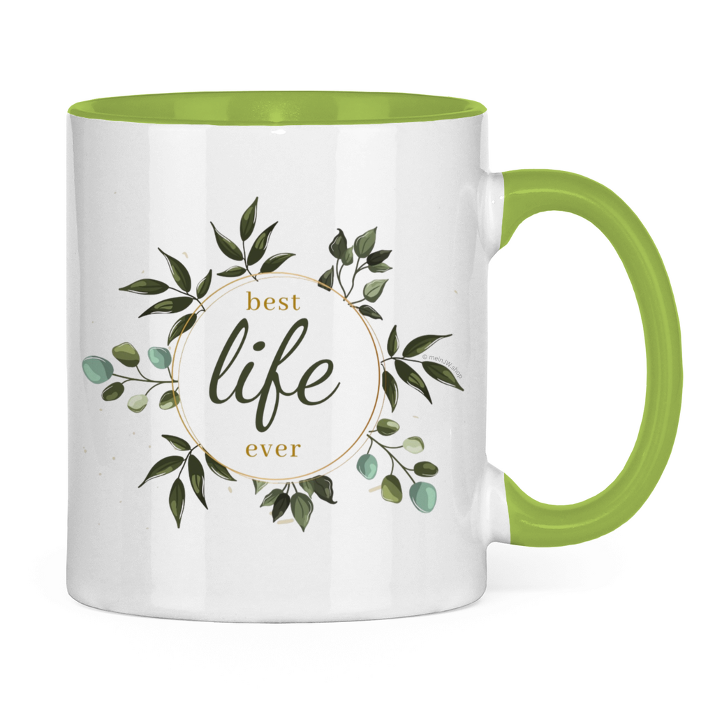 Best Life Ever - JW Tasse Geschenk -  12 Farben