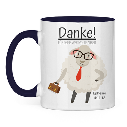 Danke für deine wertvolle Arbeit - JW Tasse - 12 Farben
