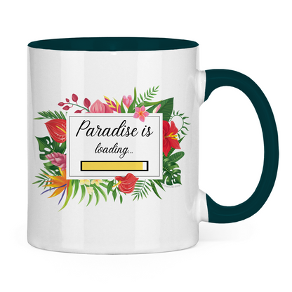 Paradise is loading - JW Tasse Geschenk -  12 Farben