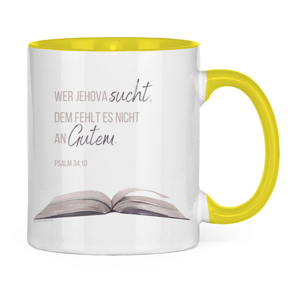 Best Day Ever - JW Tasse zur Taufe - Personalisierbar - 12 Farben