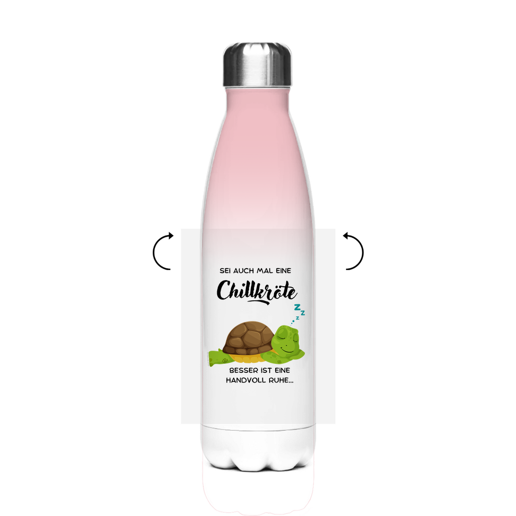 Chillkröte - JW Edelstahl-Thermoflasche - 7 Farben