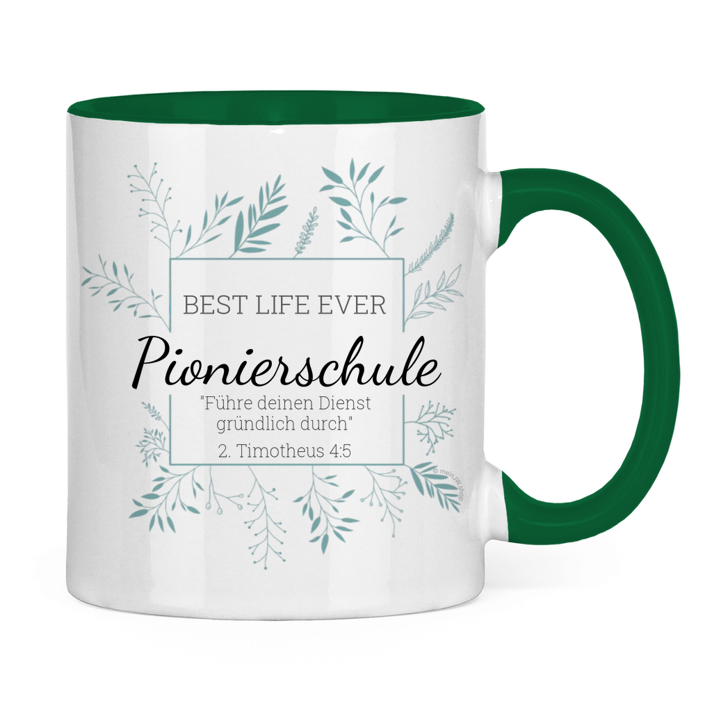 Pionierschule Tasse - JW Geschenk - Personalisierbar