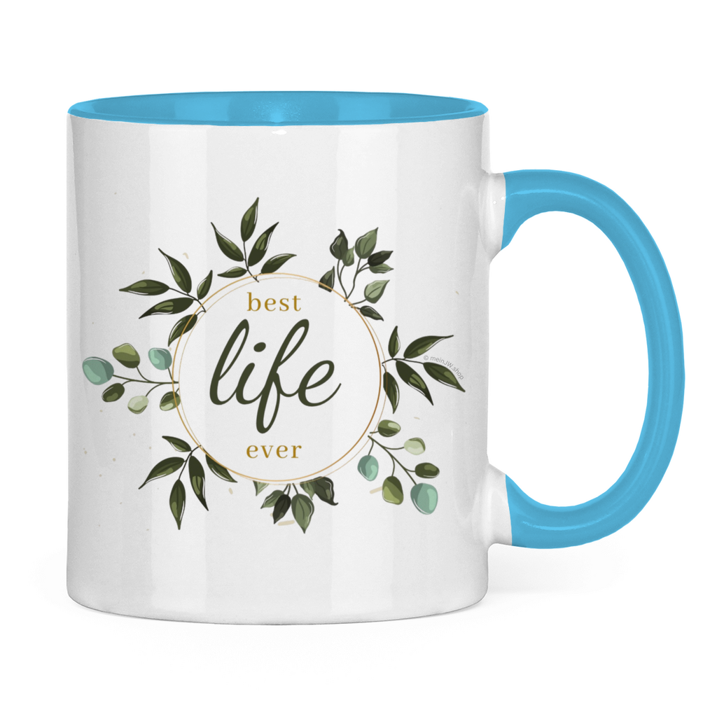 Best Life Ever - JW Tasse Geschenk -  12 Farben
