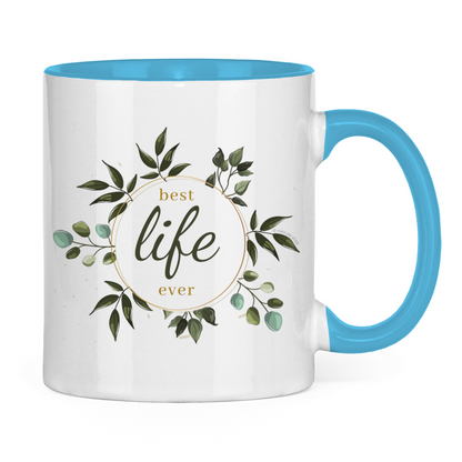 Best Life Ever - JW Tasse Geschenk -  12 Farben