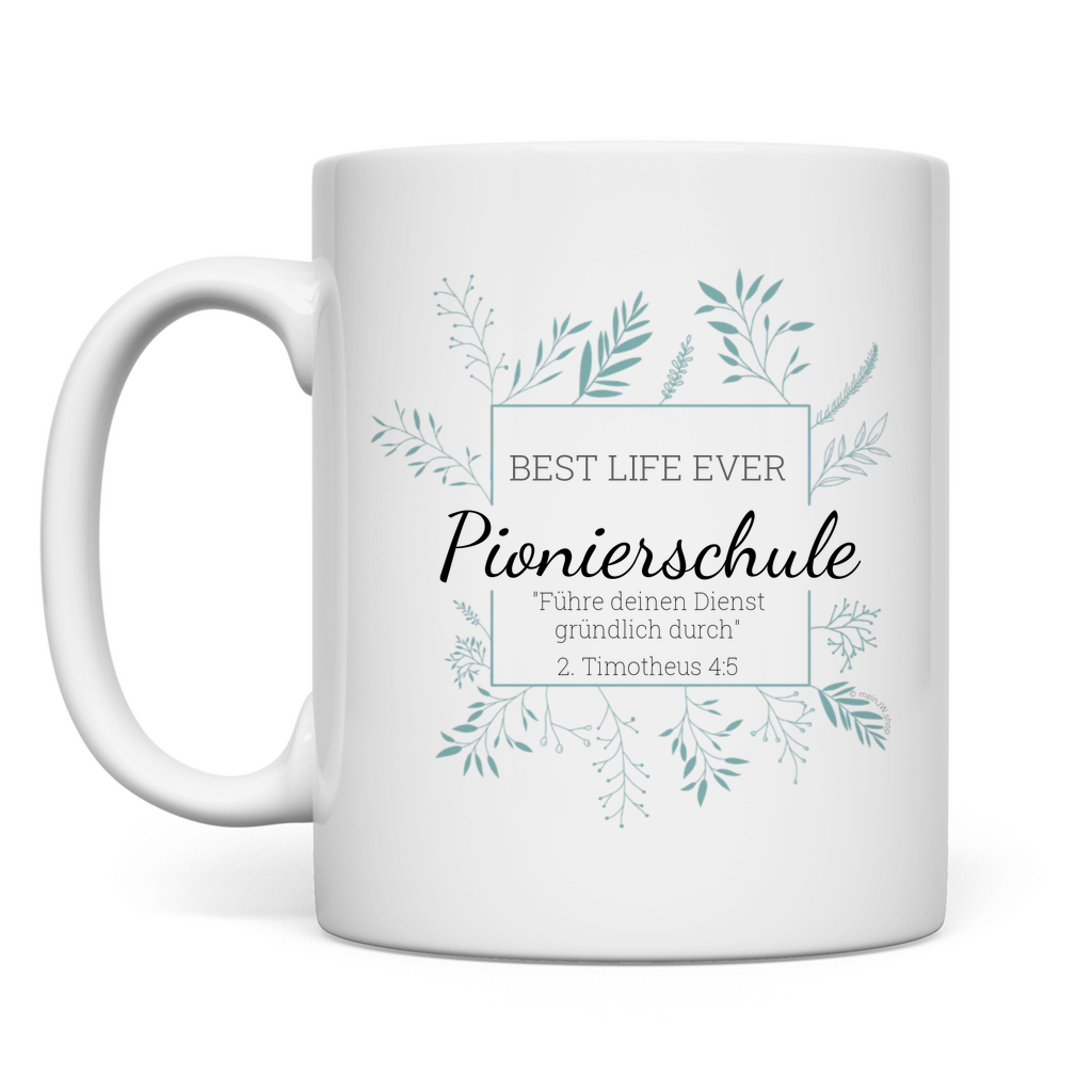 Pionierschule Tasse - JW Geschenk - Personalisierbar