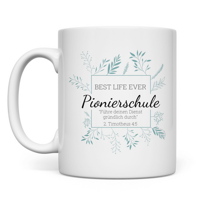 Pionierschule Tasse - JW Geschenk - Personalisierbar