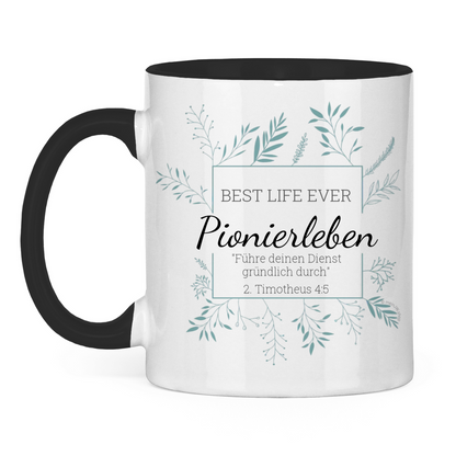 Pionierleben Tasse - JW Tasse Geschenk - Personalisierbar