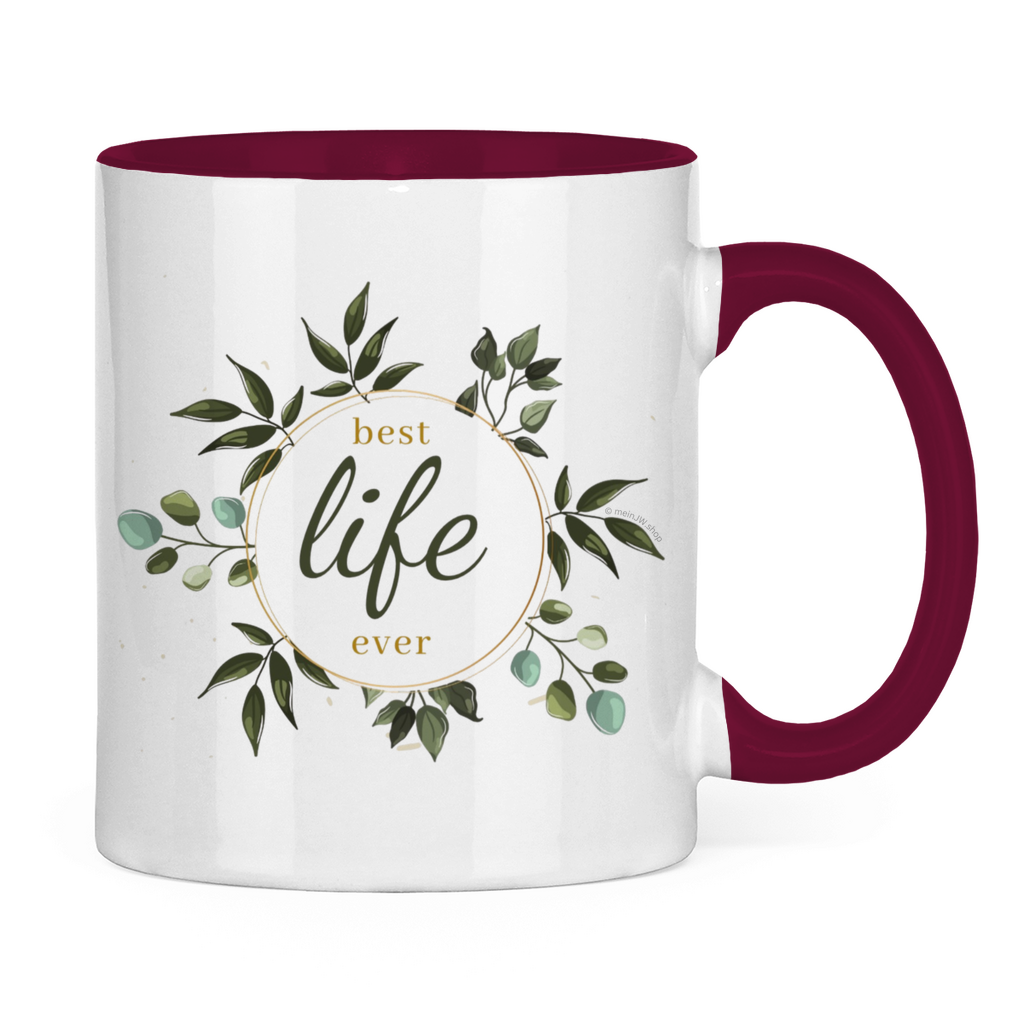 Best Life Ever - JW Tasse Geschenk -  12 Farben