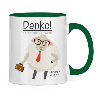 Danke für deine wertvolle Arbeit - JW Tasse - 12 Farben