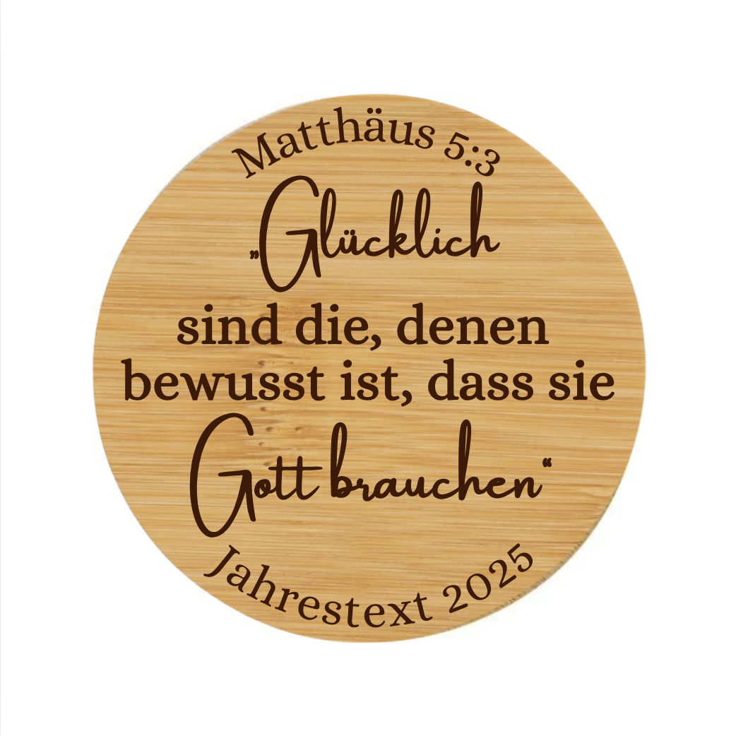 Jahrestext 2026 - Kühlschrankmagnet mit Flaschenöffner