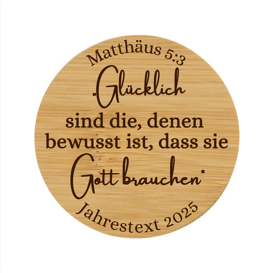 Jahrestext 2026 - Kühlschrankmagnet mit Flaschenöffner