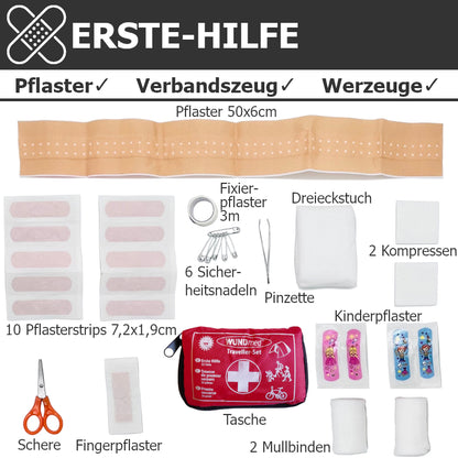 Fluchtrucksack KOMPLETT-45 ein Notfallrucksack für 1-Person