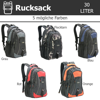 Fluchtrucksack BASIS-30 ein Notfallrucksack für 1-Person