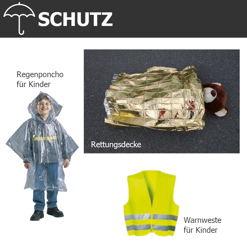 Notfallrucksack - Beutel für Kinder
