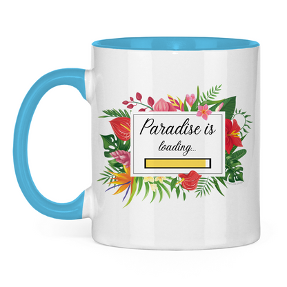 Paradise is loading - JW Tasse Geschenk -  12 Farben