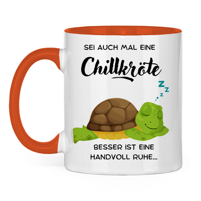 Chillkröte - JW Tasse Geschenk -  12 Farben